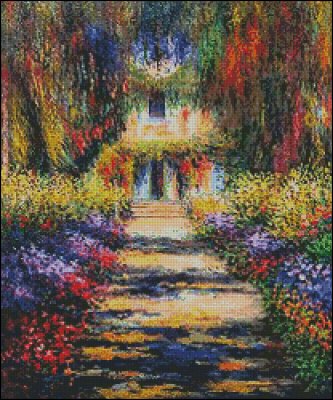 (image for) A Pathway in Monet's Garden