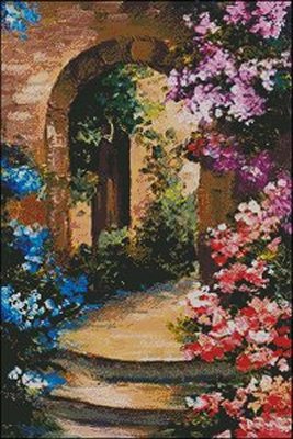 (image for) Floral Entrance - Large