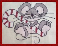 Candy Cane Mouse