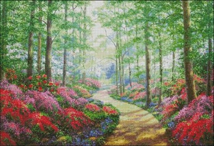 (image for) Woodland Flowers - Extra Large